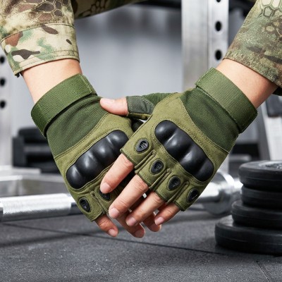 Men's Tactical Half-Finger Gloves